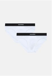 DSQUARED2 Slip (2pz) bianchi da uomo