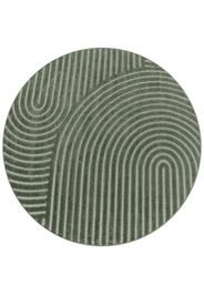 Tappeto per interni ed esterni Cotara verde 160 cm rotondo