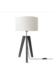 Lampada da tavolo Terra nero-bianco