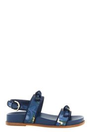 Sandalo 'Grosgrain Raffia Sport' A. Birman x AGUA