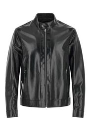 Blouson pelle laccata