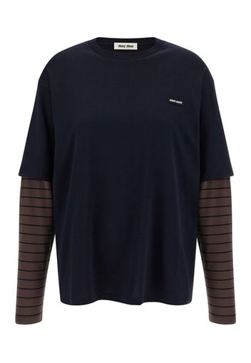 T-shirt double layer