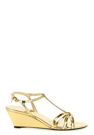 Sandalo pelle laminata