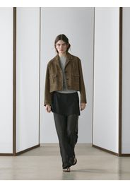 Pantaloni Morbidi Combinati 100% Seta - Nero - 36 (It 40) - Massimo Dutti - Femminile