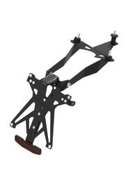 Kit Porta Targa Regolabile Con Catadiottro E Luce Targa KTARFA102A1 Lightech