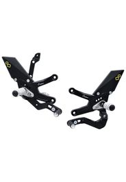 Pedane Regolabili Con Poggia Piedi Fissi, Cambio Standard FTRKA011 Lightech