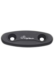 Coppia Tappi Sede Specchio Nero Opaco SPE103NER Lightech