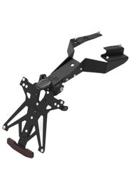 Kit Porta Targa Regolabile Con Catadiottro E Luce Targa KTARFA101A1 Lightech