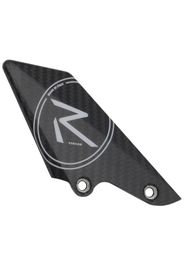 Paratacco Carbonio Lato Freno , Logo Bianco FTR796 Lightech