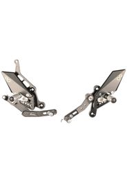 Pedane Regolabili Con Poggiapiedi Snodati FTRYA008W Lightech