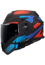 Casco Modulare Reversibile FF901 Ls2 Advant X Nova Nero Rosso Blu Opaco XXL