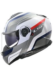 Casco Modulare Ls2 FF908 Strobe II MONZA Bianco Blu Rosso 3XL