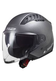 Casco Jet Ls2 OF600 Copter II Titanio Opaco S