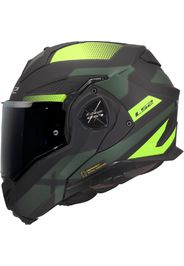 Casco Modulare Reversibile FF901 Ls2 Advant X Nova Nero Giallo Opaco 3XL