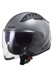 Casco Jet Ls2 OF600 Copter II Solid Grigio Nardo XS