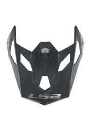 Visiera Spoiler Estensibile Ls2 Per Casco X-force MX703 Nero Opaco