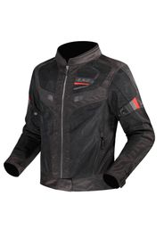 Giacca Donna in Tessuto Ls2 Garda Air Nero Rosso 5XL