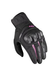 Guanti Donna In Tessuto LS2 Kubra Lady Nero Viola S