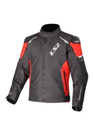 Giacca In Tessuto Ls2 Zoom Nero Rosso L