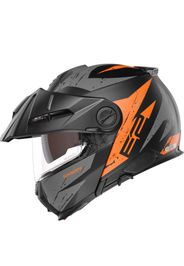 Casco Modulare Schuberth E2 ECE Explorer Arancione Grigio L