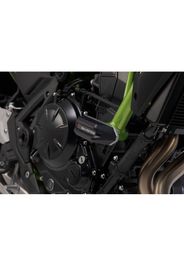 Kit tamponi di protezione per telaio Nero. Kawasaki Z650 (16-) / Z650RS (21-).