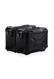 Sistema valigie in alluminio TRAX ADV Nero. 45/45 l. Yamaha XT 660 Z TenerÈ (07-16).