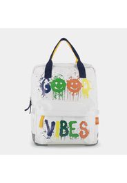 Borsa Step By Step da Bambino, bianco