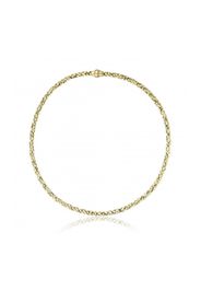 Girocollo Oro Giallo Con Brillanti Bianchi - Chimento