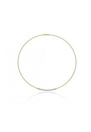 Girocollo Oro Giallo Con Brillanti Bianchi - Chimento
