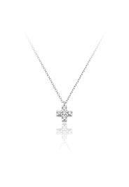 Pendente Con Catena Love In Croce Con Diamanti - Chimento
