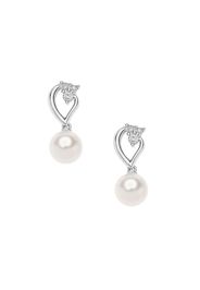 Orecchini Perle In Oro E Diamanti Goccia - Comete Gioielli