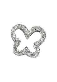 Collana Farfalla Big In Oro Bianco E Diamanti - Elements Donnaoro