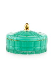 Scatola Portaoggetti In Vetro Verde Tresors 15X10,5 Cm - Emo'