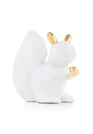 Scoiattolo In Ceramica Bianco