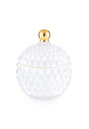 Medina Scatola Portaoggetti Bombata Bianca