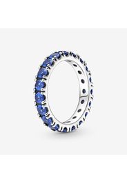 Anello Fascia Scintillante Blu