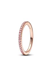 Anello Pavè Fascia Sottile