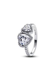 Anello Doppi Cuori Luminosi