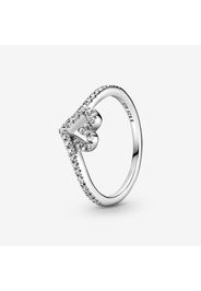 Anello Cuore Desiderio Scintillante