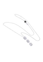 Collierino In Oro Bianco Con Diamante - Magia S - Salvini