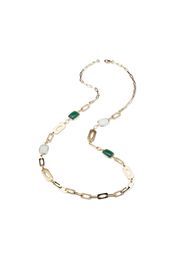 Collana Chain - Sovrani - Ottone - Cristalli