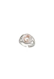 Anello Drago Dorico Bianco - Argento - Spadafora