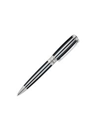 Penna a sfera in lacca cinese e palladio placcato