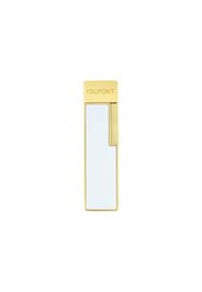 Accendino Laccato - Twiggy Bianco Oro - St Dupont