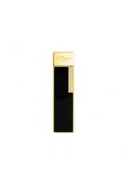 Accendino Laccato Twiggy Nero E Dorato - St Dupont