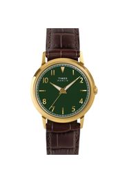 Orologio Marlin® Quartz 34 Mm Con Cinturino In Pelle - Timex
