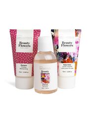 Borsa Da Viaggio Beauty Flowers 4 pz