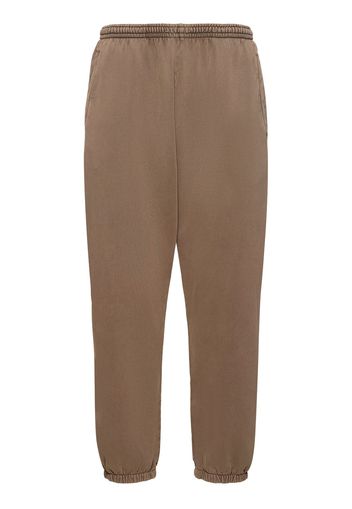 Pantaloni Pale In Felpa Di Cotone Vintage