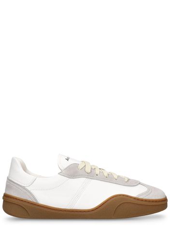 Sneakers Bars In Pelle