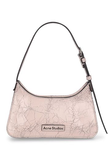 Borsa Micro Platt In Pelle Craclé